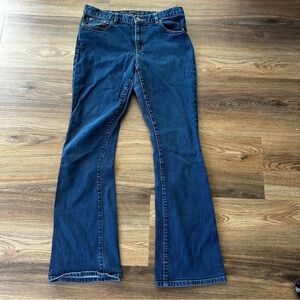 Ralph Lauren Jeans Co Women’s Flare Blue Jeans Size 8 Mid Rise Medium Wash 90s